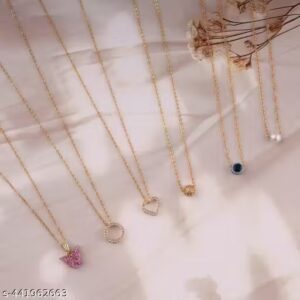 Combo of 6 Allure Charming Women Necklaces & Chains